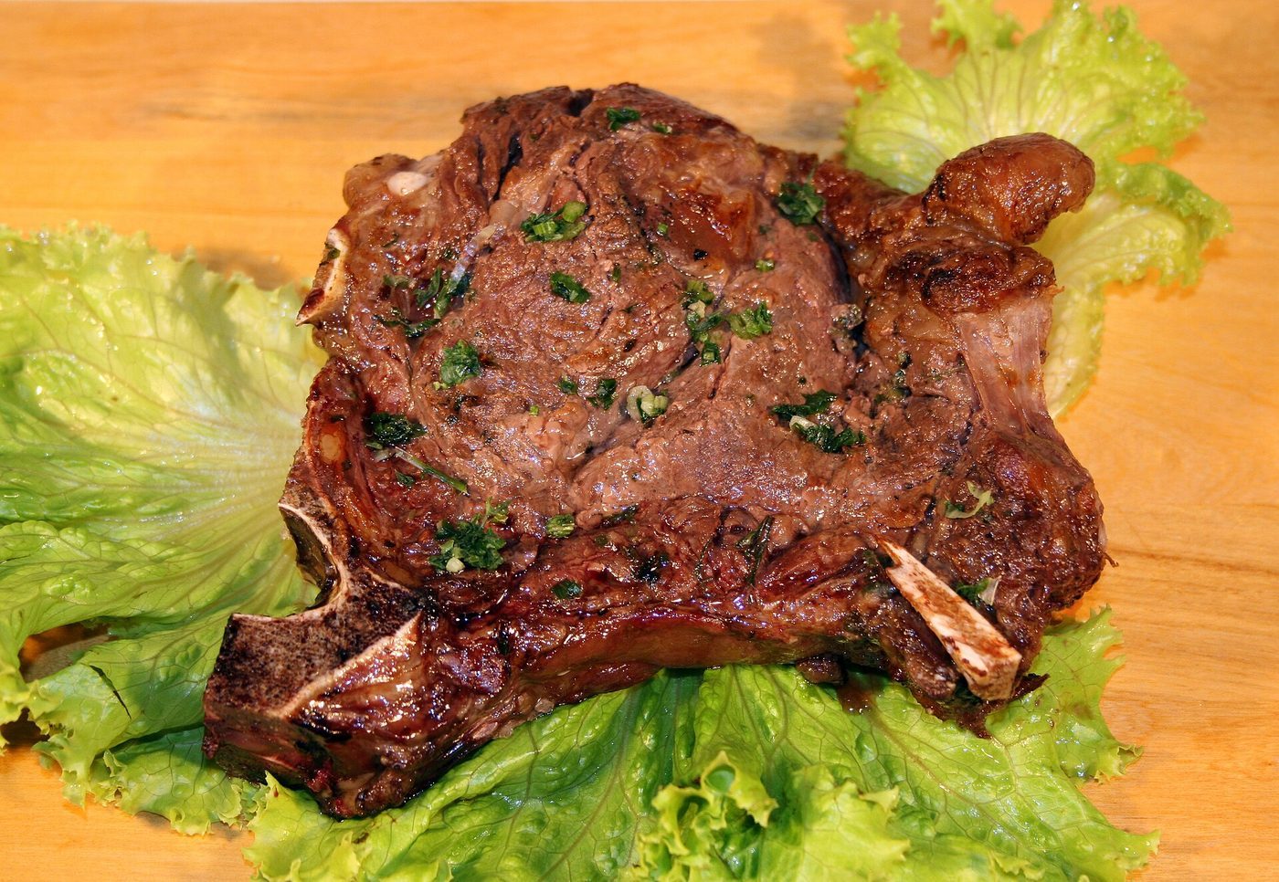 Côte de boeuf grillée, pièce sélectionnée par la Maison Bréval